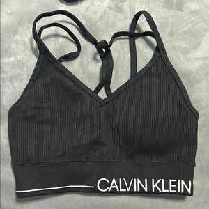 Calvin Klein Black Bralette
